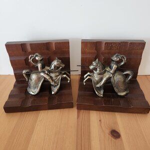 Vintage Made in Japan Knight Bookends